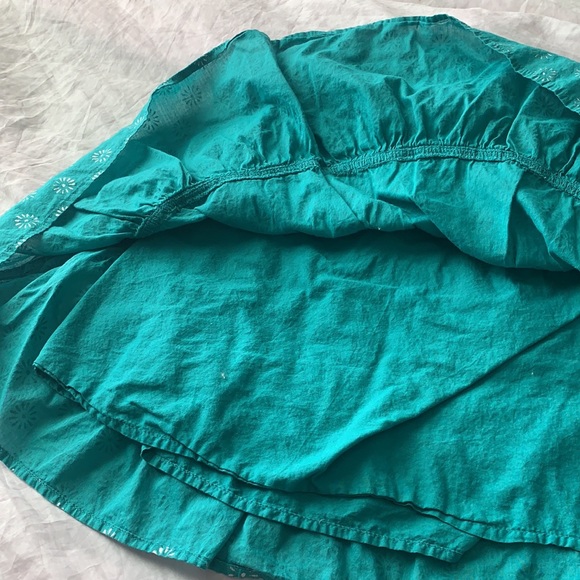 Girls teal skirt - Picture 4 of 7